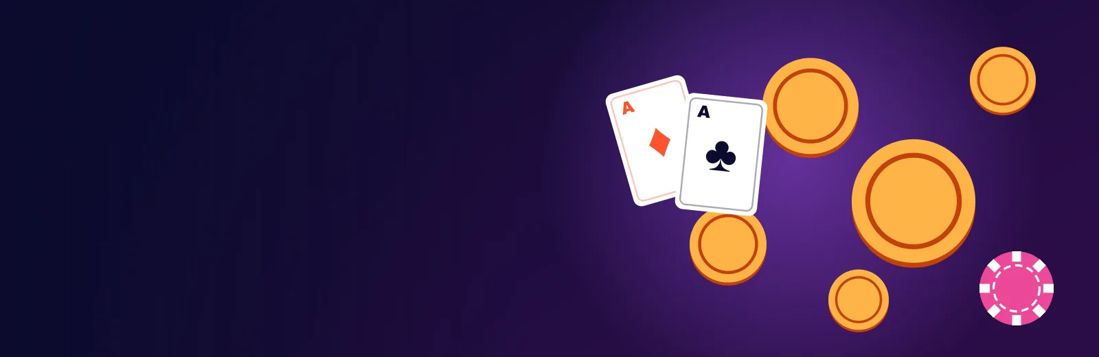 CashPay casino – cazinou online în lei CashPay casino – banner cu monede, cărți de joc și jeton de cazino